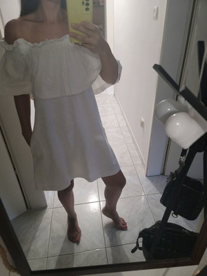White dress H&M