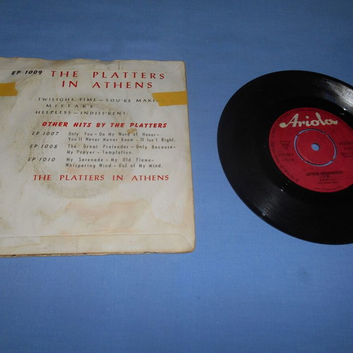 Summer In The City The Platters in Athens vinyl used, 45 rpm