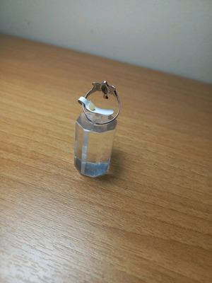 Silver ring size 55 new