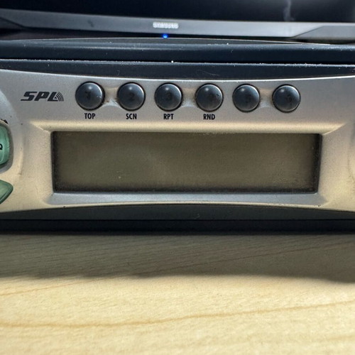 SPL CD-0761 radio CD used with flip-down front and full wiring