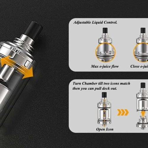 Amazier MTL RTA 4ml by Ambition Mods new, black