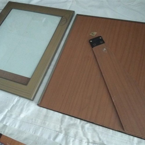 Metal photo frames used, pack of 2 large