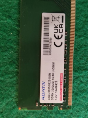ADATA 8GB DDR4 3200MHz RAM U-DIMM AD4U32008G22-SGN