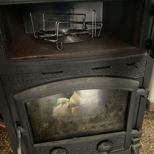 Cast iron energy wood stove Syrios Kissamos KS-7002 like new