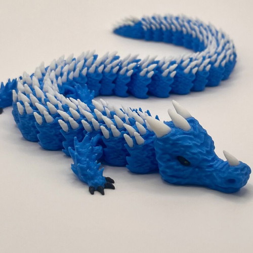 Flexi Dragon Articulated 3D Printed Figure new