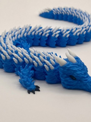 Αρθρωτός Δράκος Flexi Dragon 3D Printed φιγούρα καινούργια