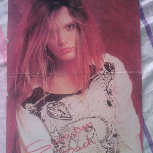 Skid Row (Sebastian Bach) & Bon Jovi poster used