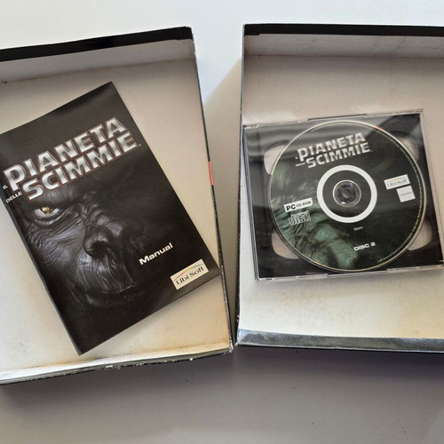 Planet of the Apes PC game big box complete in like new condition
