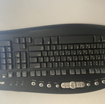 Microsoft vintage keyboards MultiMedia 1.0A and Basic 1.0A used, set of 2