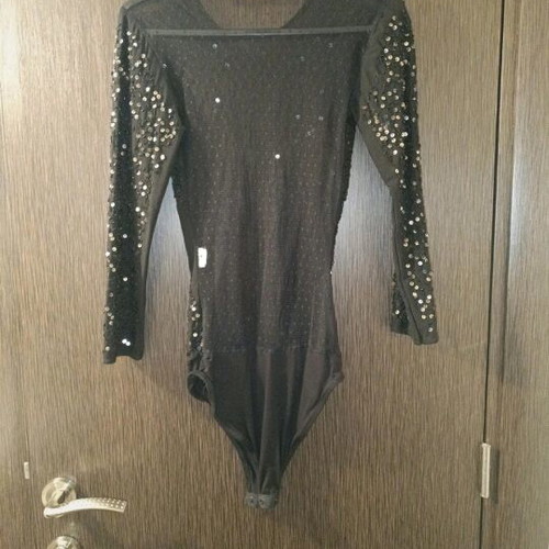 Bershka bodysuit with rhinestones like new, size XS