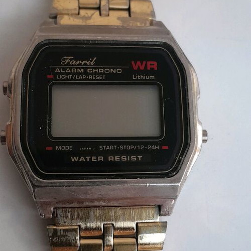Farril wristwatch men's used, not working