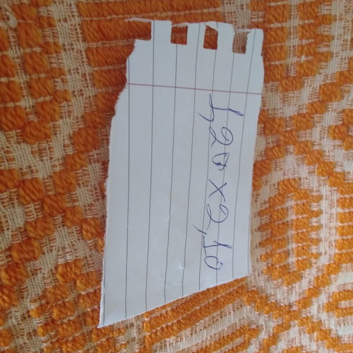 Vintage woven quilt or blanket