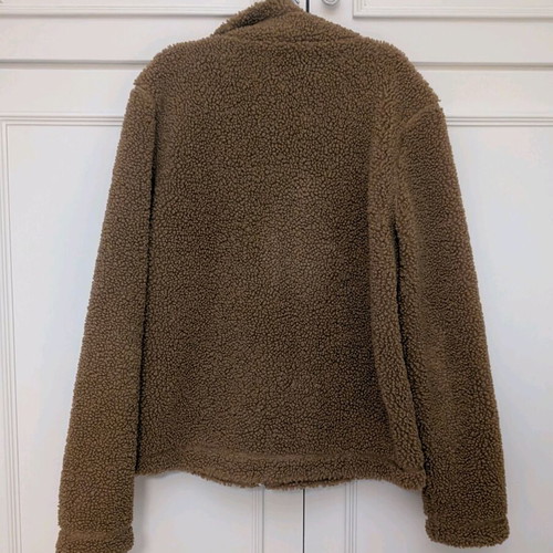 H&M Brown Shearling Jacket Size M Used