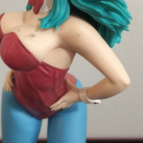 Bulma Bunny Girl anime figure used, 24 cm