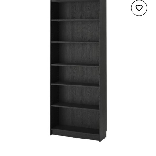 IKEA black bookcase like new