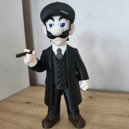Luigi ala Peaky Blinders collectible 3D printed figure new