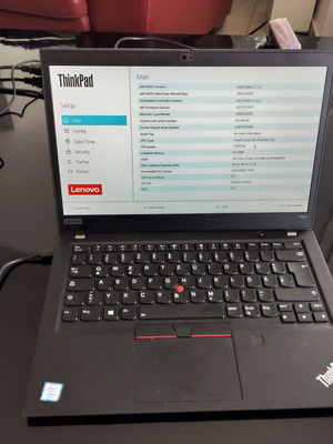 Lenovo Thinkpad T490s като нов с i5, 8GB RAM, 500GB SSD, 14-инчов екран