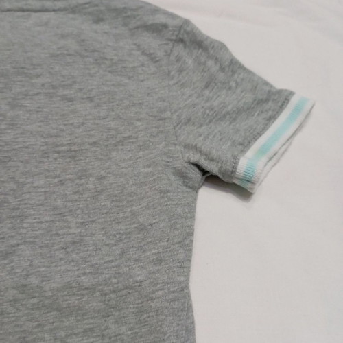 Gap shirt 18-24 like new, grey with light blue buttons