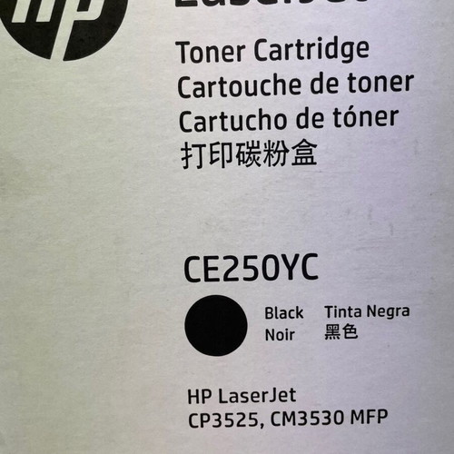 HP LaserJet Toner CE250YC New Compatible with CP3525 CM3530 MFP