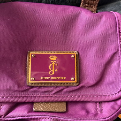 Juicy Couture bag purple like new, crossbody