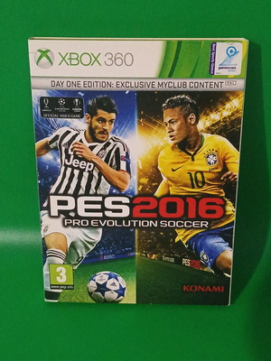 PES 2016 Day One Edition Xbox 360 very good condition