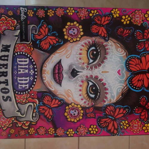 Barbie Dia De Muertos doll new with certificate of authenticity
