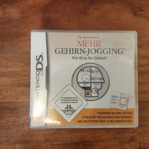 Nintendo DS More Brain Training game used