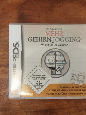 Nintendo DS More Brain Training game used