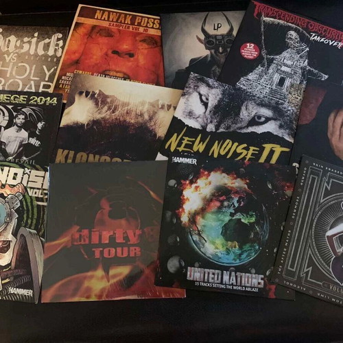 Metal & Hard Rock Promo CD Pack 19 unused, rare releases
