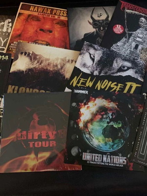 Metal & Hard Rock Promo CD Pack 19 unused, rare releases