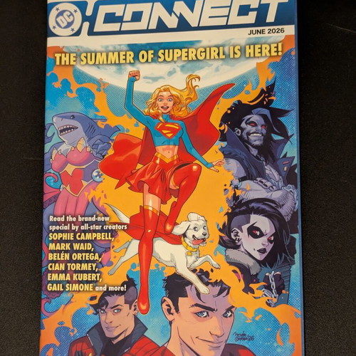 DC Connect comic magazine new, English language