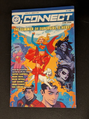 DC Connect comic magazine new, English language