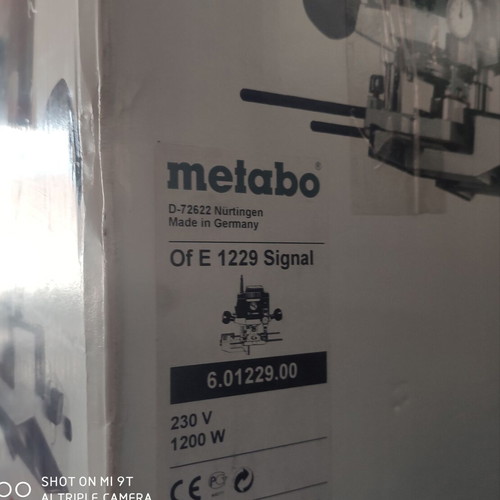 Metabo 1200 Watt Electric Router OF E 1229 Signal new