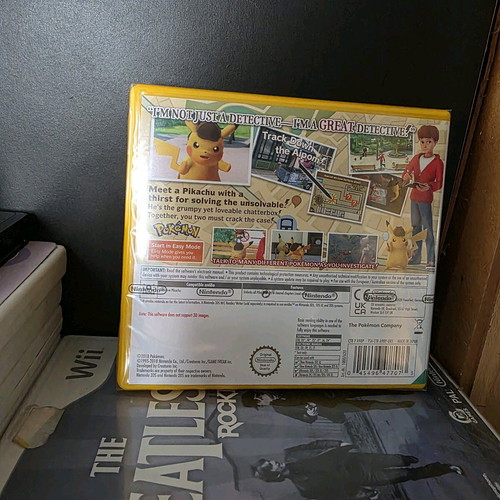 Detective Pikachu Nintendo 3DS new, sealed