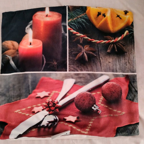Das Home Christmas pillowcases like new, set of 2 for 40x40cm