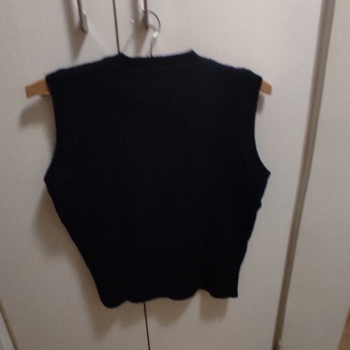 Zara men's vest black size M used unisex