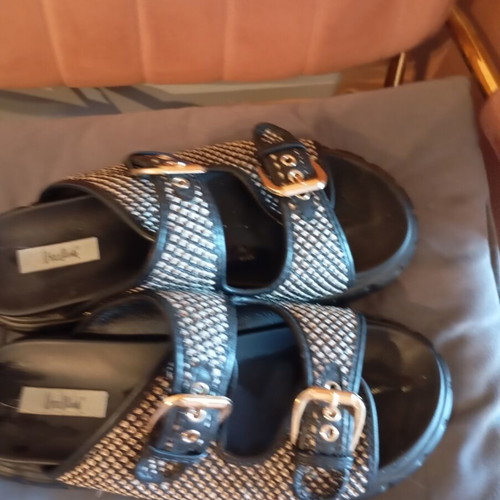 Vera Blum sandals like new, multicolor, sizes 39.5-40