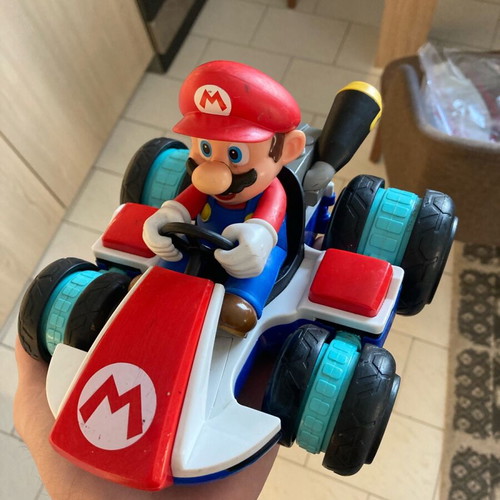 Mario remote-controlled car used without controller