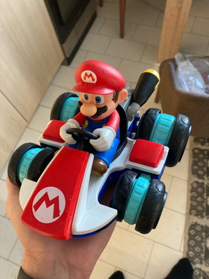 Mario remote-controlled car used without controller