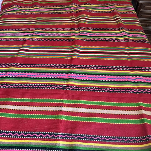 Handwoven loom textile like new, 1.70 x 2.30 m