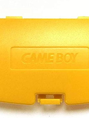 Gameboy Color Battery Cover Yellow OEM new