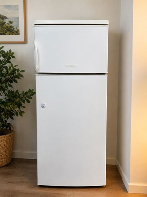 United refrigerator used, missing lower handle but works well