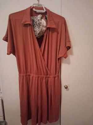 Celestino brown short jumpsuit