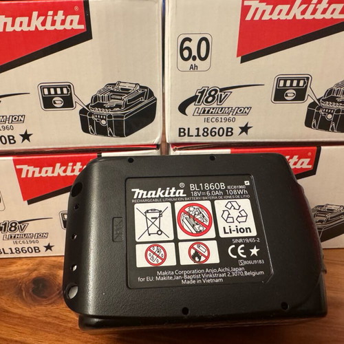 Makita BL1860B 18V 6.0Ah Lithium-Ion Battery new