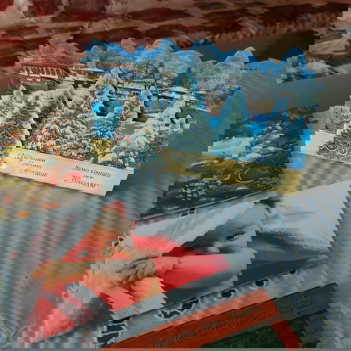 Картички с пожелания като ново, комплект от 8 броя