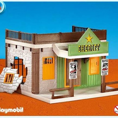 Playmobil 7378 Sheriff's Office playset used, without box