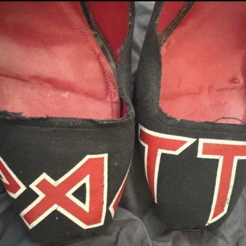 Paciotti pumps used, black and red, size 40