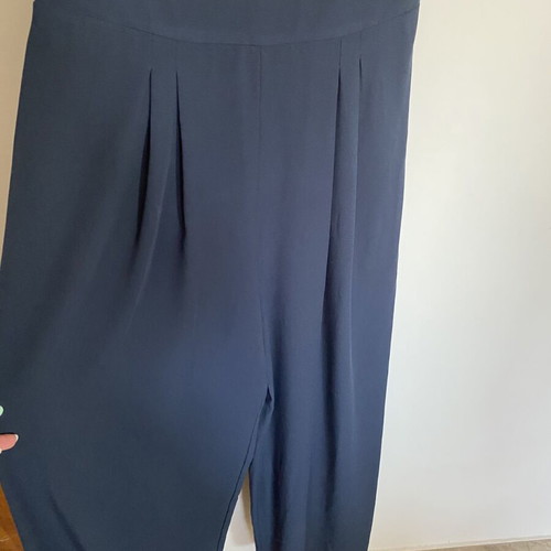 Le Vertige jumpsuit like new, beige and blue, size M