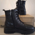 Refresh ankle boots used, black, size 37