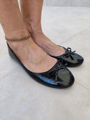 Ballerina shoes No.39 black like new